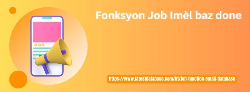 Fonksyon Job Imèl baz done