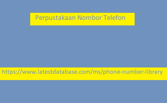 Perpustakaan Nombor Telefon