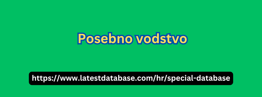 Posebno vodstvo