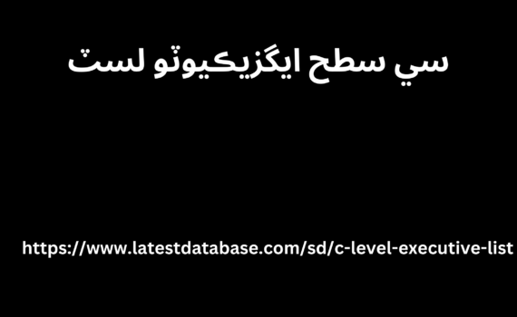 سي سطح ايگزيڪيوٽو لسٽ